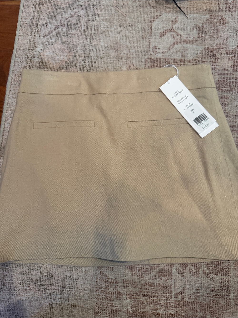 Veronica Beard Alvara Skort in Stone Khaki - Size 4 NWT